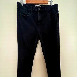 Madewell Roadtripper Black Skinny Jean